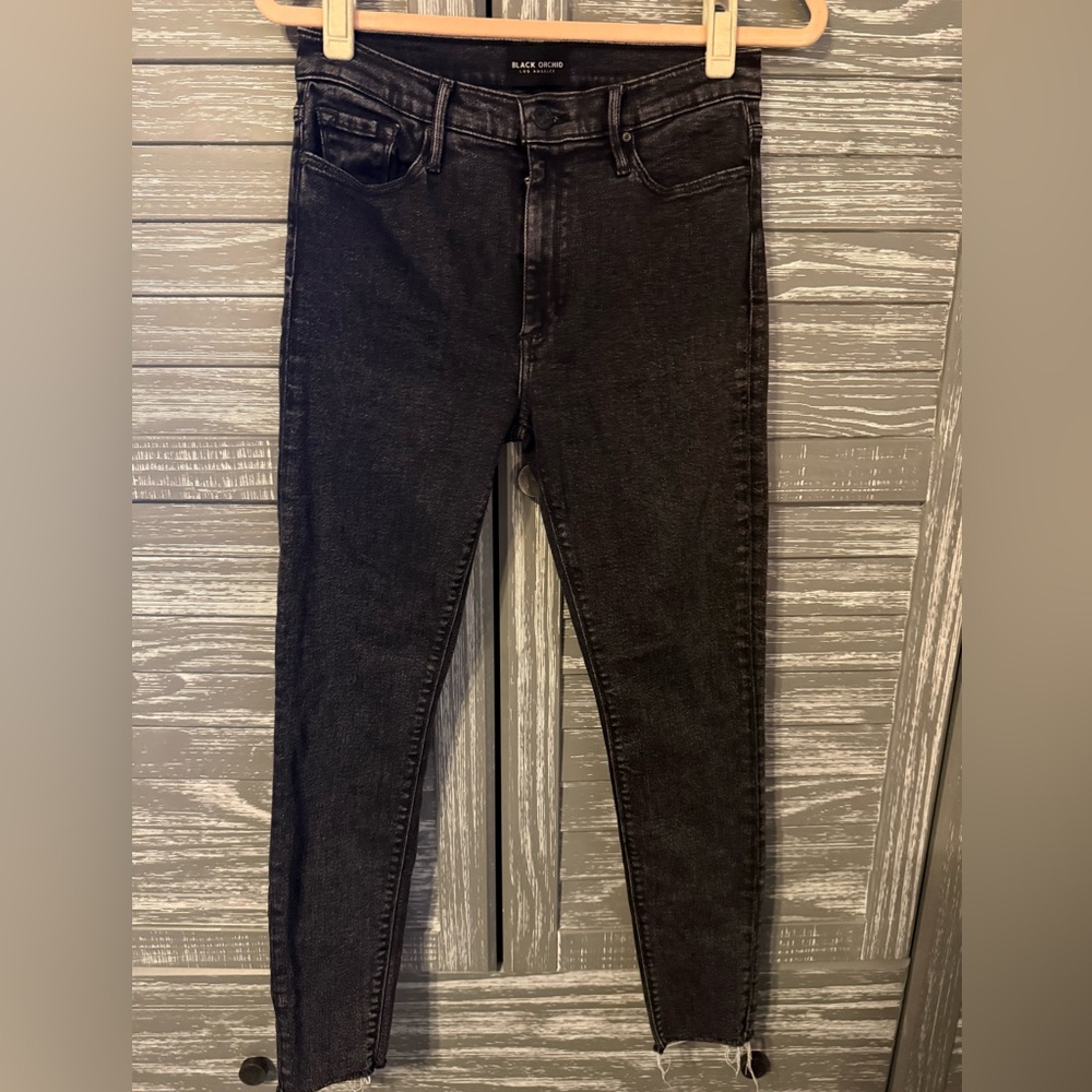 Black Skinny Jeans by Black Orchid